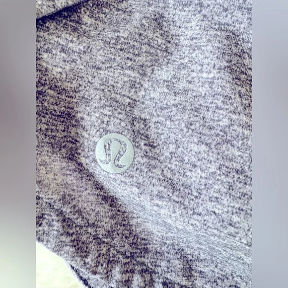 Lululemon Speed Up Shorts Long 4”, MR, 4, Heathered Lux, Black - Picture 11 of 11